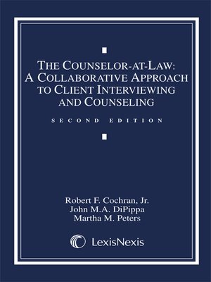 cover image of The Counselor-at-Law